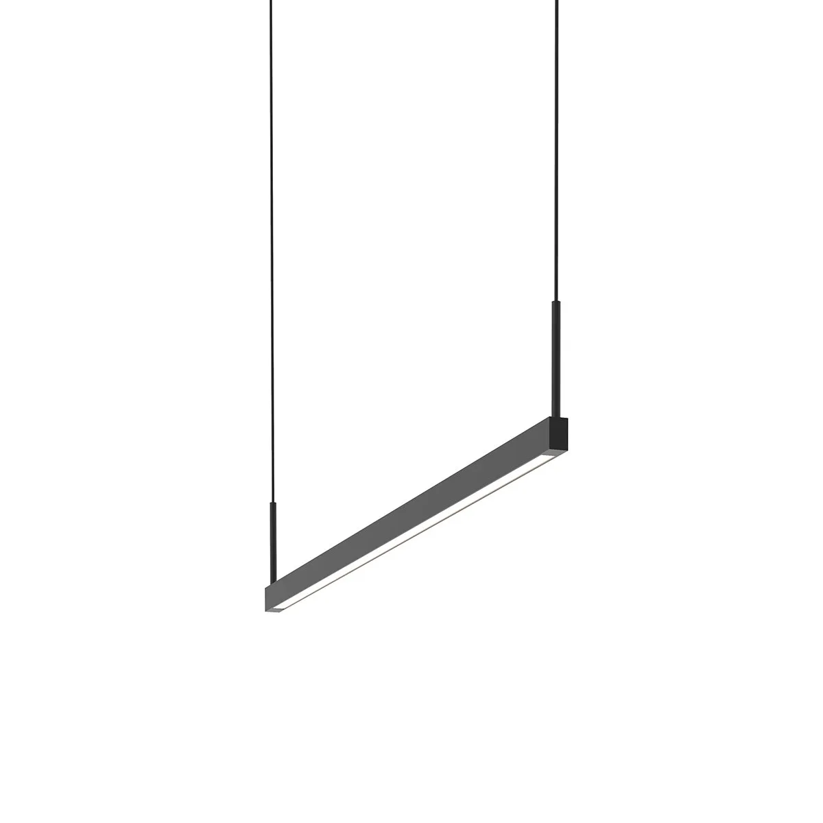 Thin-Line LED Pendant - 3' One-Sided