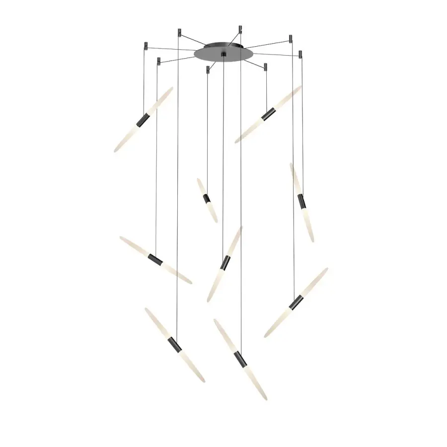 Ballet LED Chandelier - 9 Light