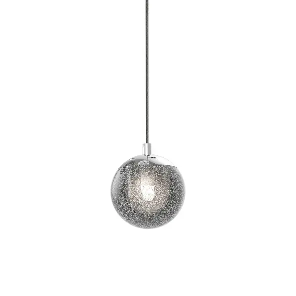Champagne Bubbles LED Mini Pendant in Polished Chrome