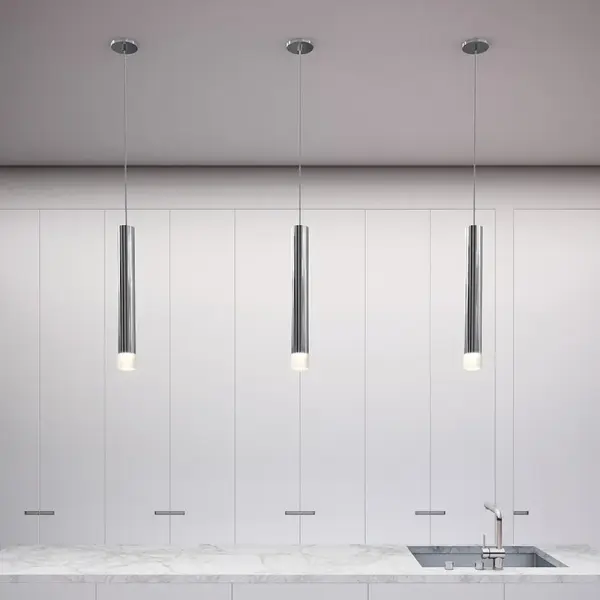 The ALC LED Pendant combines energy-efficient LED technology with a sophisticated satin black finish. Its contemporary design makes it versatile for modern interiors while providing excellent illumination.