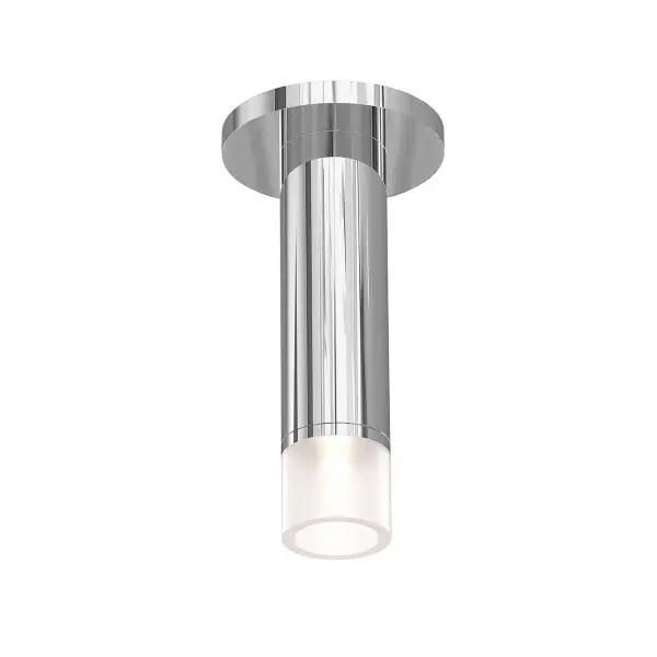 This ultra-compact LED fixture delivers 800 lumens of warm 3000K light in a polished chrome finish. Ideal for bathrooms, closets, and hallways where space is limited but quality lighting matters.