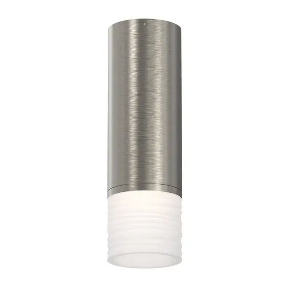 This sleek conduit-mount fixture delivers impressive 1400 lumens from a compact 3-inch profile. The etched ribbon glass provides soft, even illumination while the integrated LED ensures energy efficiency and longevity.