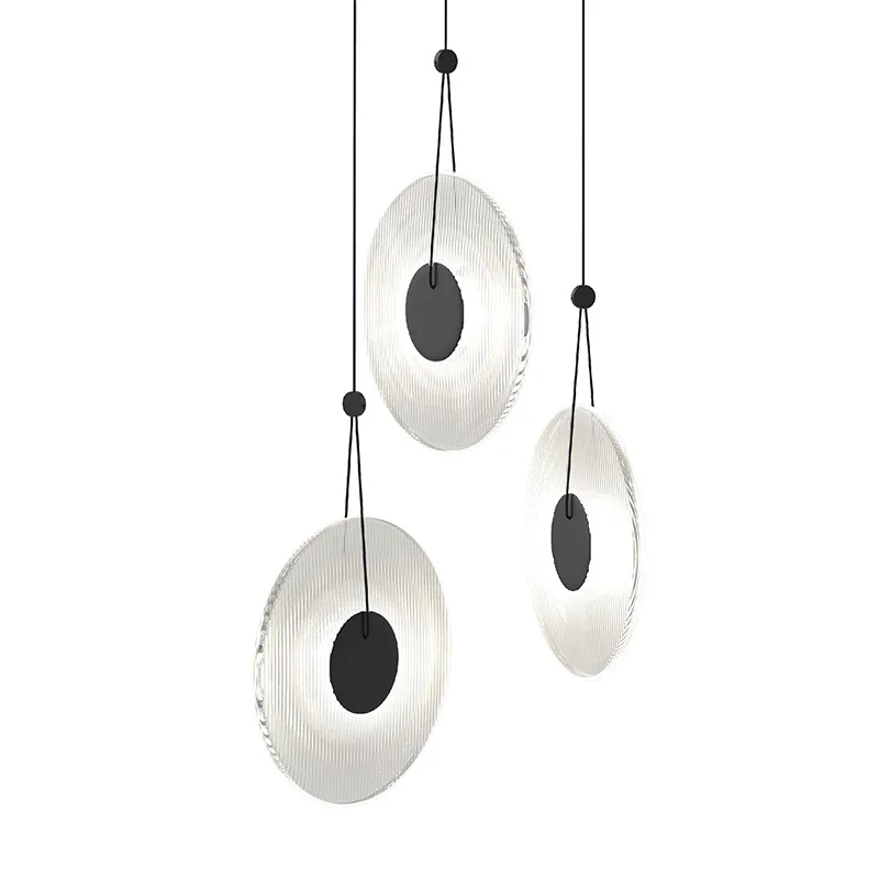 Meclisse LED Pendant in Satin Black