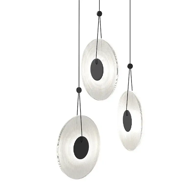 Meclisse LED Pendant in Satin Black