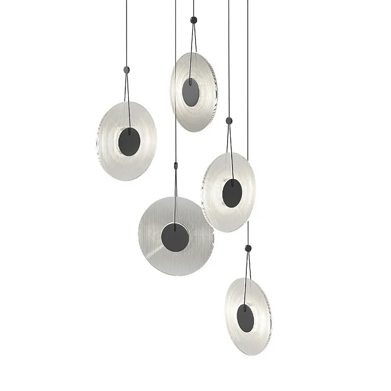 Meclisse LED Pendant in Satin Black