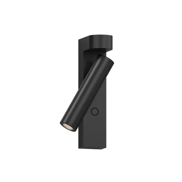 Haim LED Wall Lamp in Textured Black