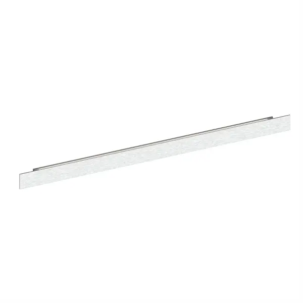 The Lithe LED Wall Lamp brings architectural elegance to modern spaces with its H-beam inspired design. At 36 inches wide, it delivers 2600 lumens of warm 3000K light in two directions, perfect for bathroom vanities or hallway illumination.