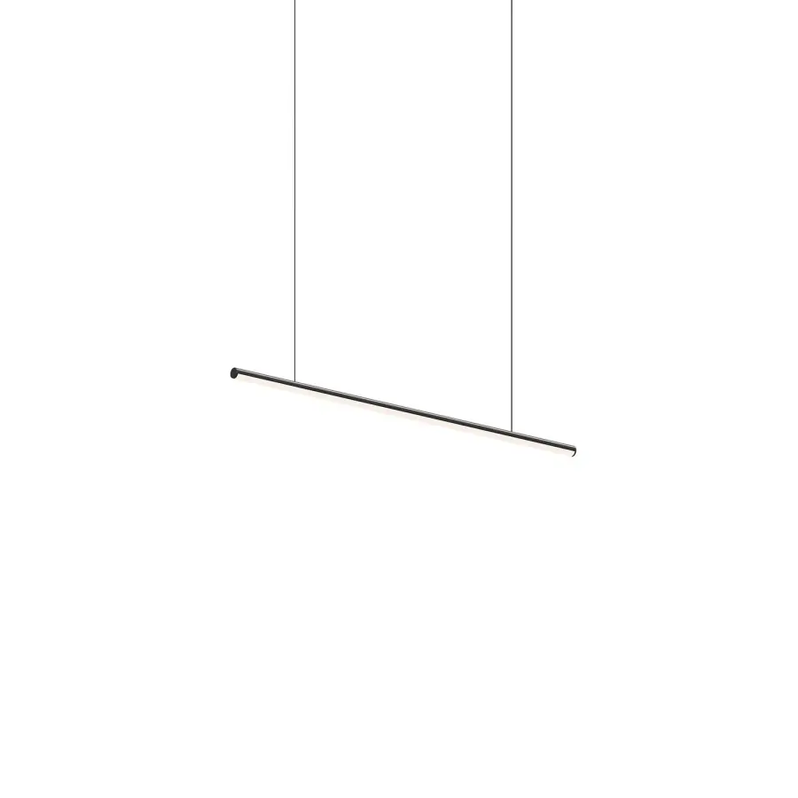 Fino LED Linear Pendant in Satin Black