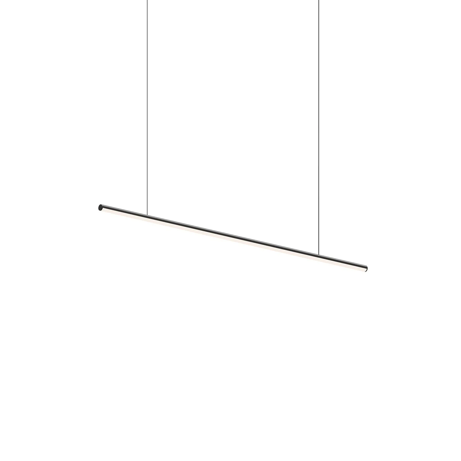 Fino LED Linear Pendant in Satin Black