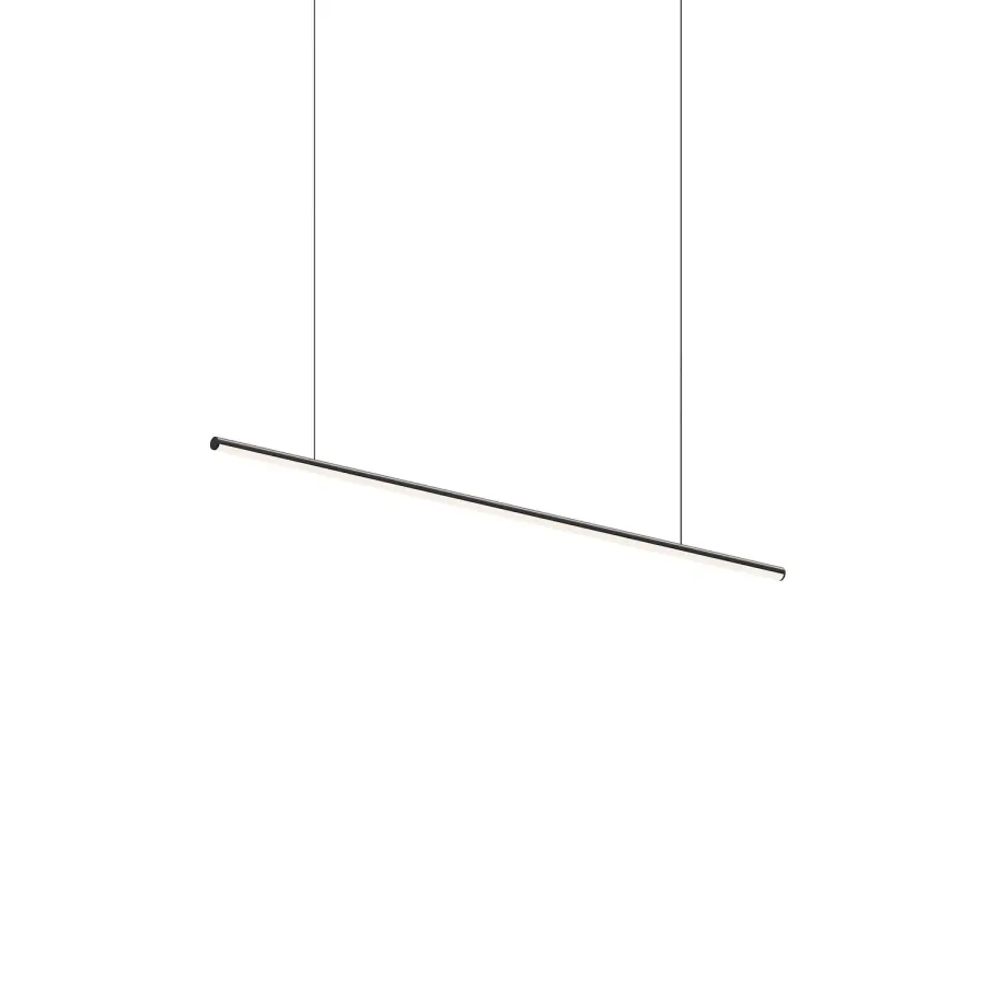 Fino LED Linear Pendant in Satin Black