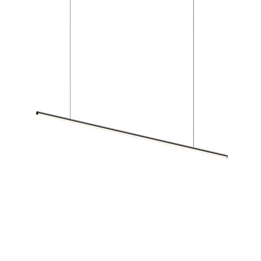 Fino LED Linear Pendant in Satin Black
