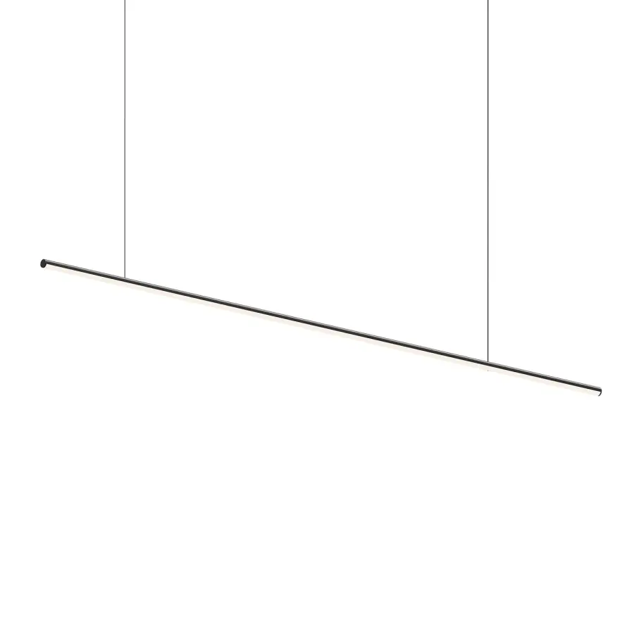 Fino LED Linear Pendant in Satin Black