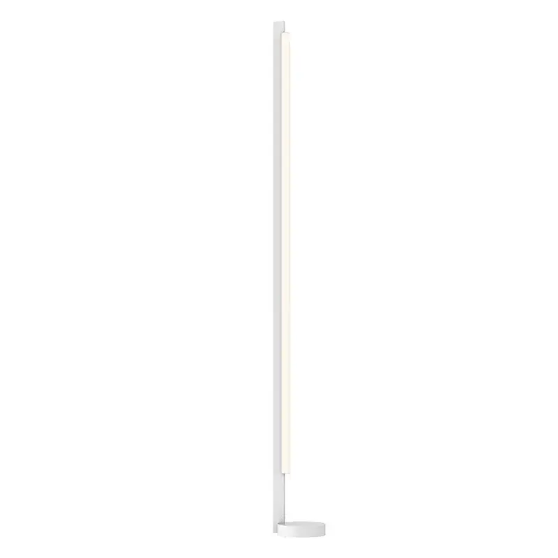 Keel LED Floor Lamp in Satin White