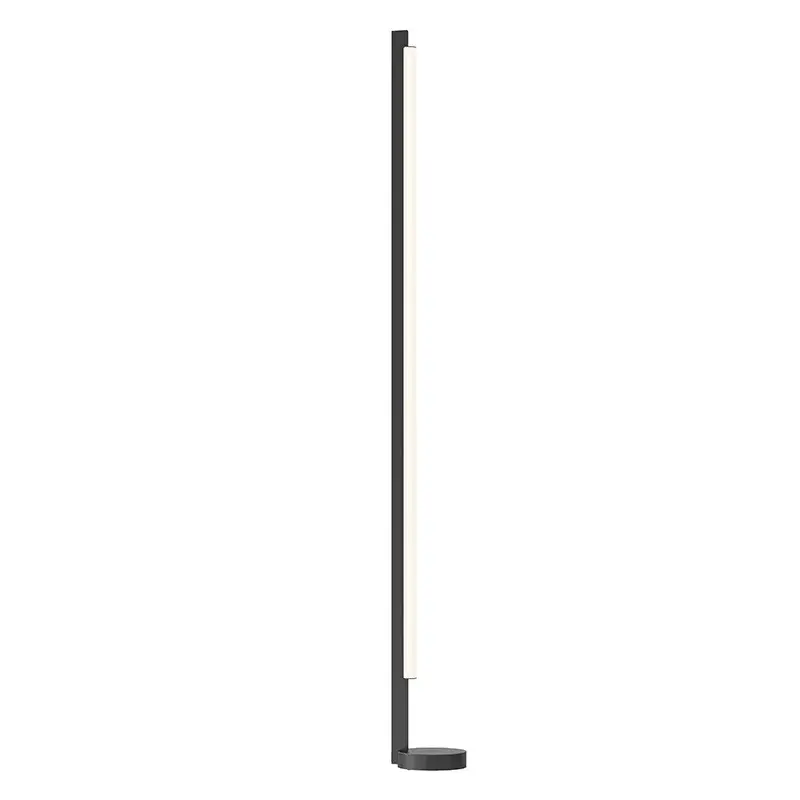 Keel LED Floor Lamp in Satin Black