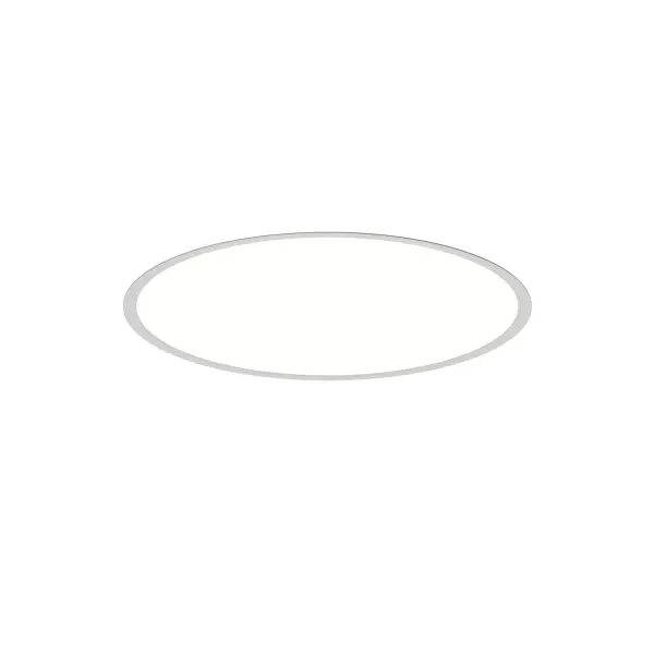 Pi Recessed LED Panel in Satin White