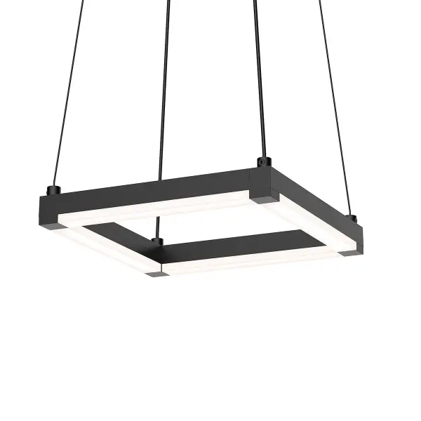 The Stix Square LED Pendant delivers contemporary illumination with geometric precision. Its integrated LED technology provides energy-efficient lighting while the square profile adds modern architectural interest.