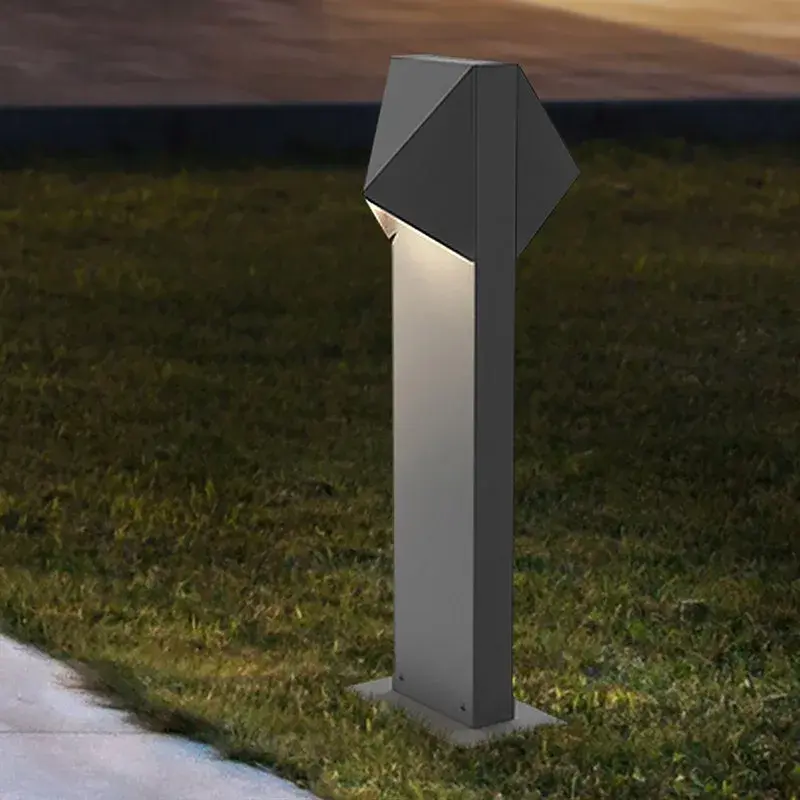 Compact LED Bollard for Modern Outdoor Pathways