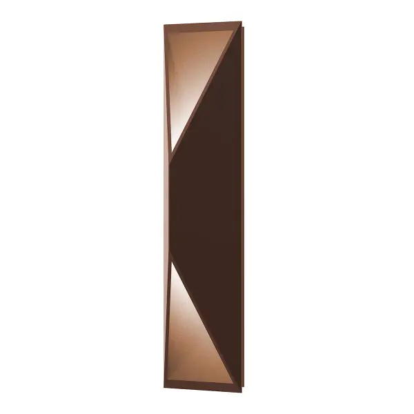 The Prisma LED Wall Sconce combines contemporary design with practical functionality. Its textured bronze aluminum construction delivers architectural interest while integrated LED technology provides energy-efficient illumination.