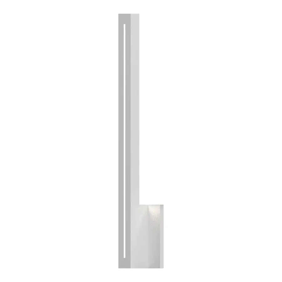 Stripe LED Wall Sconce in Textured White