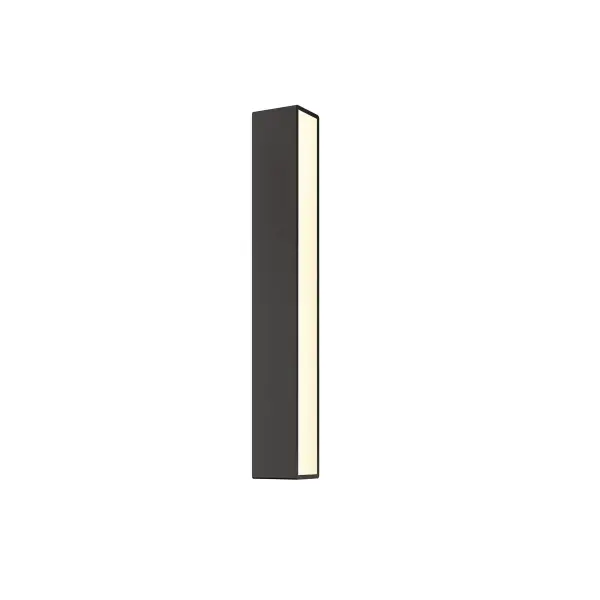 The Sideways LED Wall Sconce delivers modern architectural lighting with its slim 24-inch vertical profile and integrated LED technology. Wet-rated for outdoor use with ADA compliance, it's ideal for contemporary exteriors and transitional spaces.