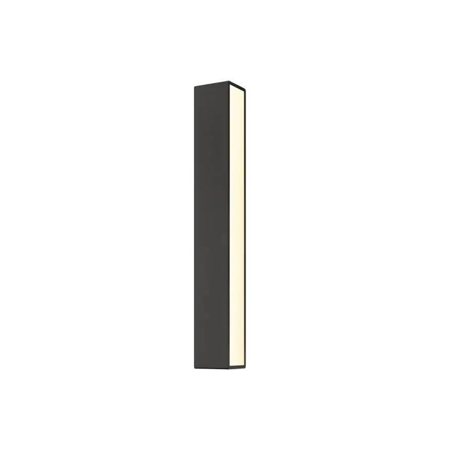 Sideways LED Wall Sconce in Textured Bronze