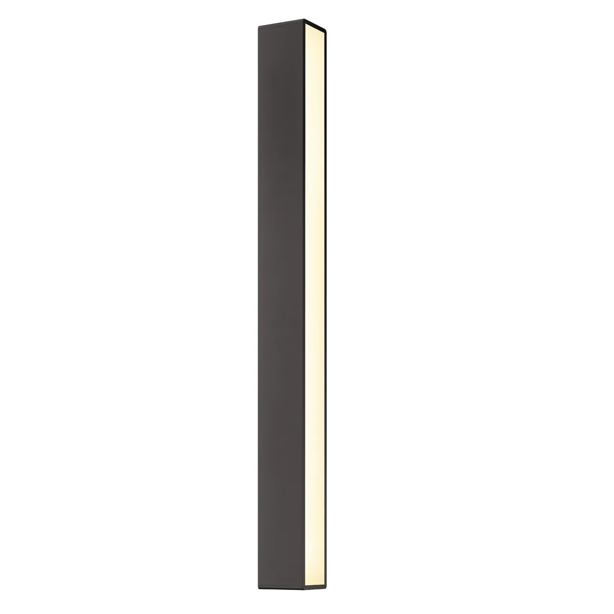 Sideways LED Wall Sconce in Textured Bronze