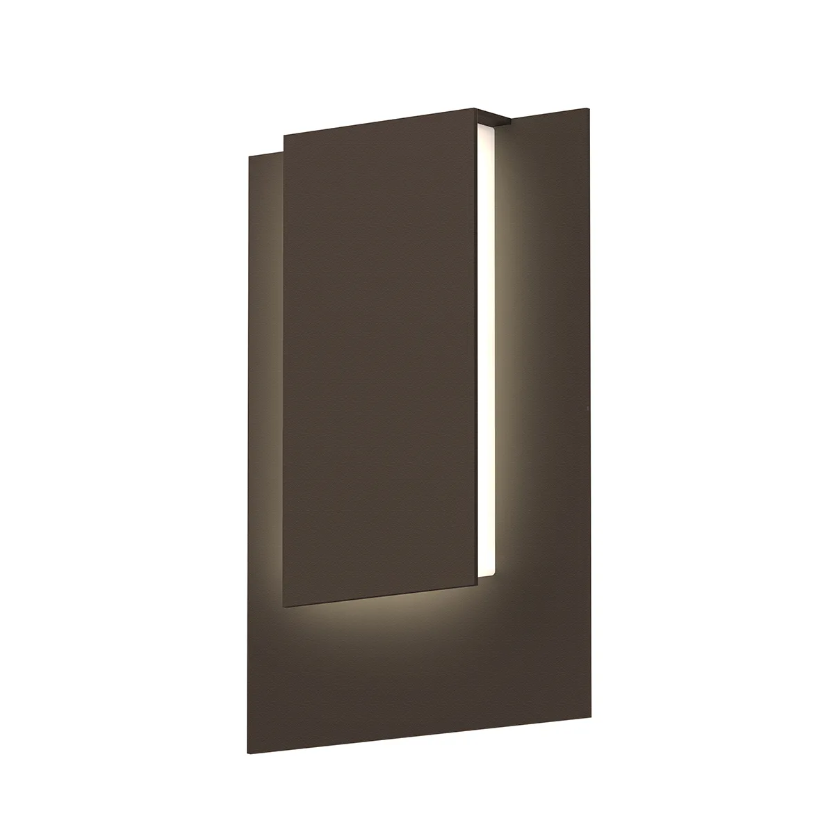 Reveal LED Wall Sconce in Textured Bronze