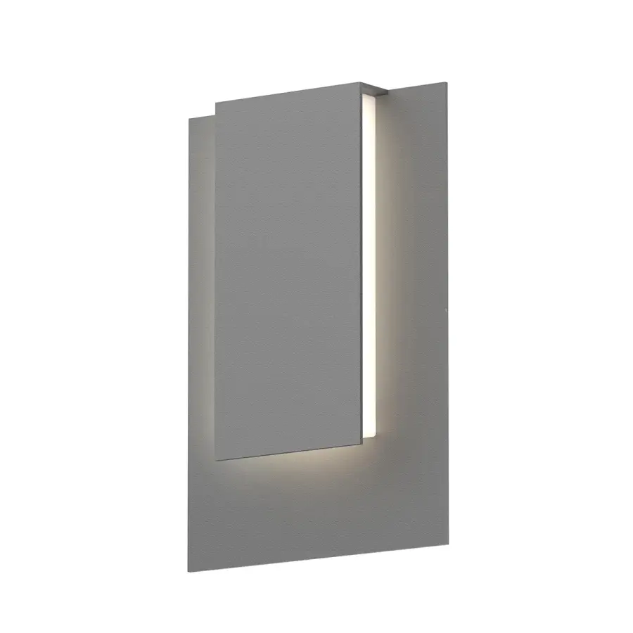 Reveal LED Wall Sconce in Textured Gray