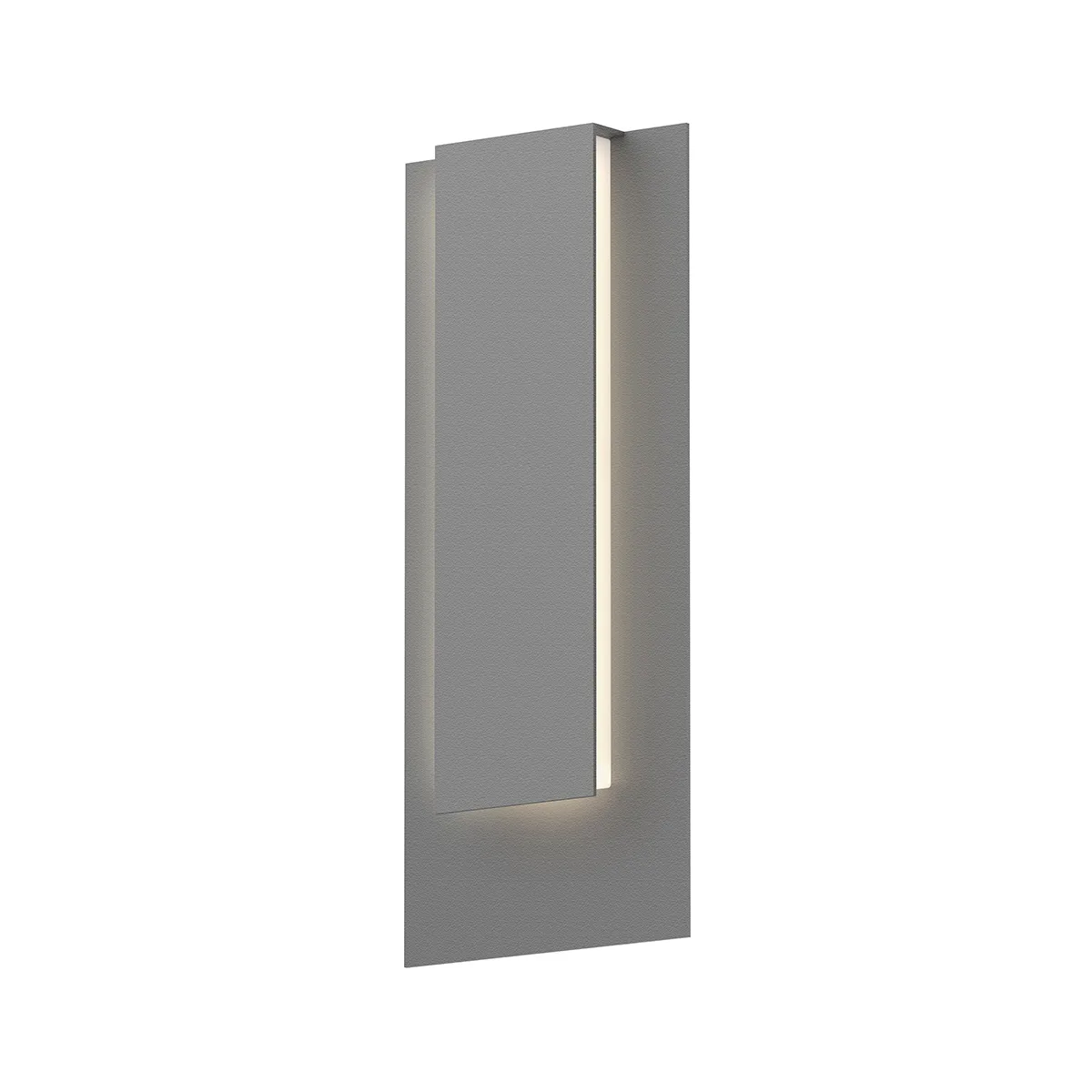 Reveal LED Wall Sconce in Textured Gray