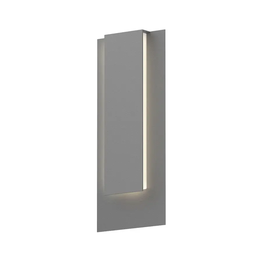 Reveal LED Wall Sconce in Textured Gray