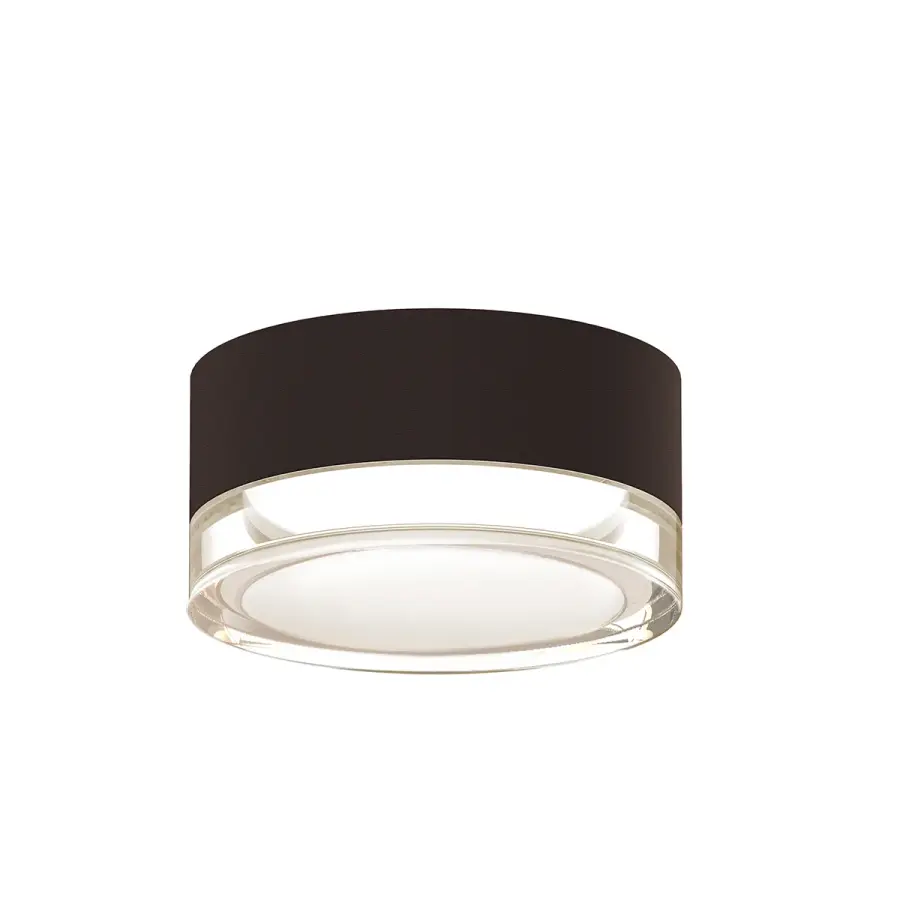 REALS LED Surface Mount in Textured Bronze