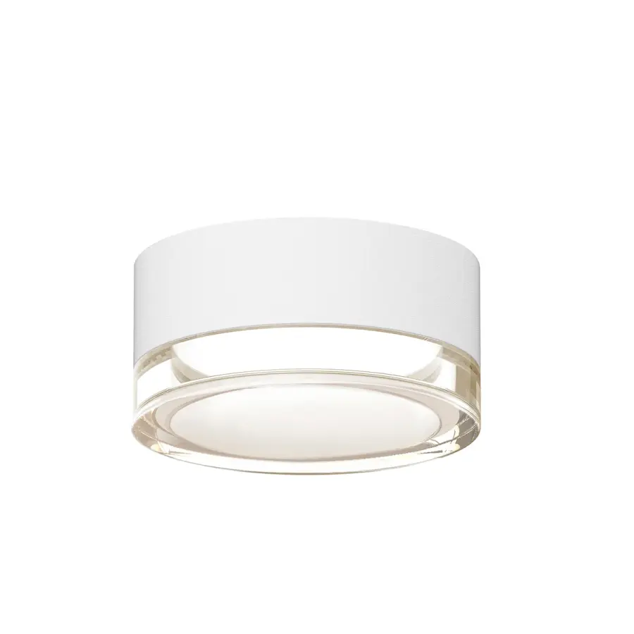 REALS LED Surface Mount in Textured White