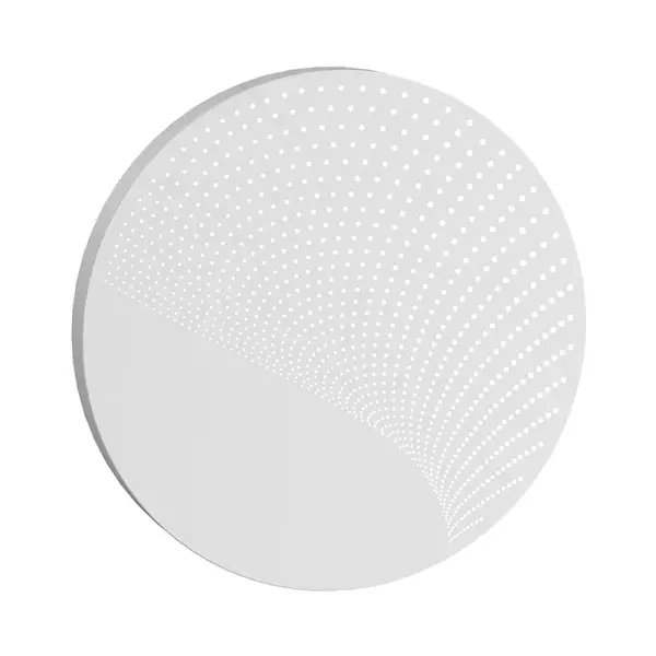 The Dotwave LED Wall Sconce combines contemporary design with practical functionality. Its textured white aluminum construction delivers 1000 lumens of warm 3000K light while meeting wet location and ADA requirements.