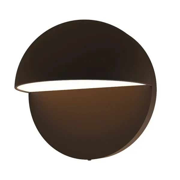 The Mezza Cupola delivers efficient LED lighting in a compact, weather-resistant design. Its textured bronze finish and cupola shape add architectural interest to outdoor spaces while meeting ADA compliance standards.