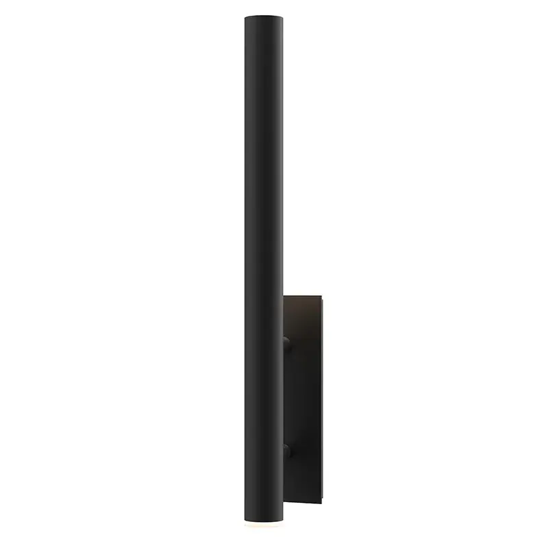 Flue LED Wall Sconce in Textured Black