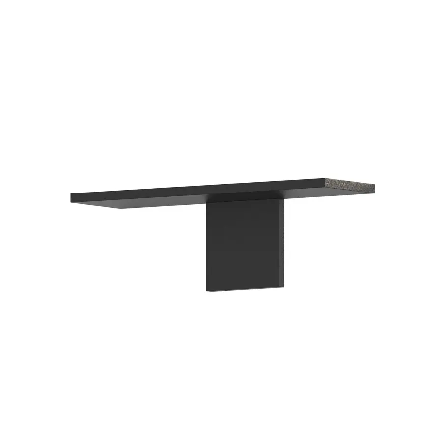 Base LED Wall Sconce in Textured Black
