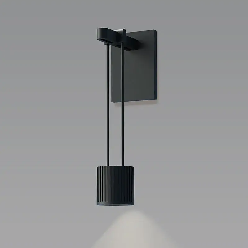 Suspenders Mini Single Sconce with Suspended Cylinder