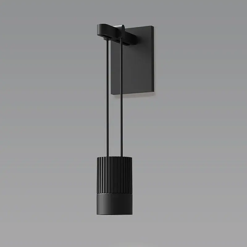 Suspenders Mini Single Sconce with Suspended Cylinder