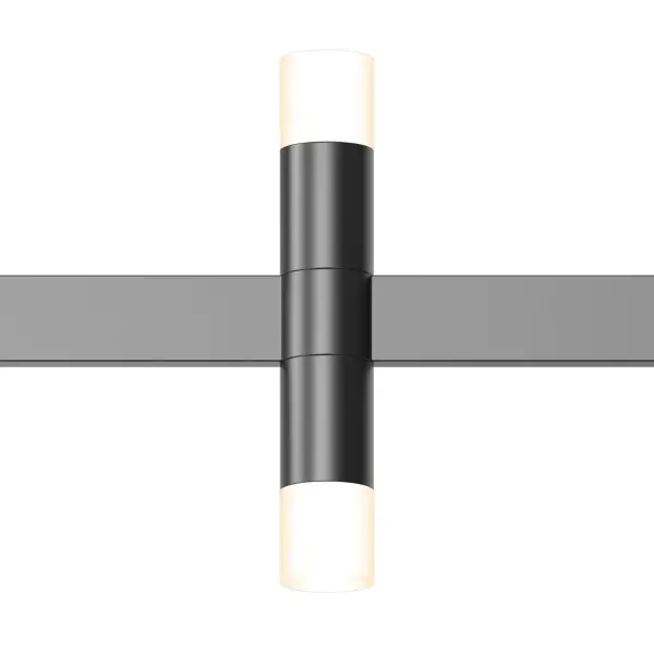 The Systema Staccato Trim offers a sleek brass finish accent for track lighting installations. This component enhances contemporary spaces with warm metallic tones while maintaining clean, minimalist lines.