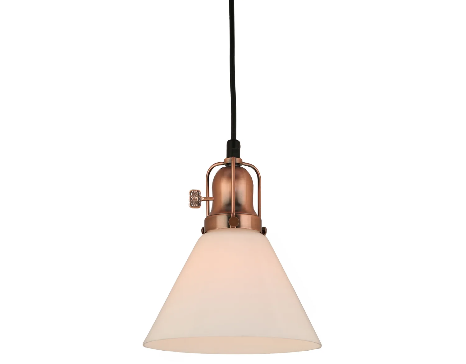 Addison One Light Pendant in Weathered Copper