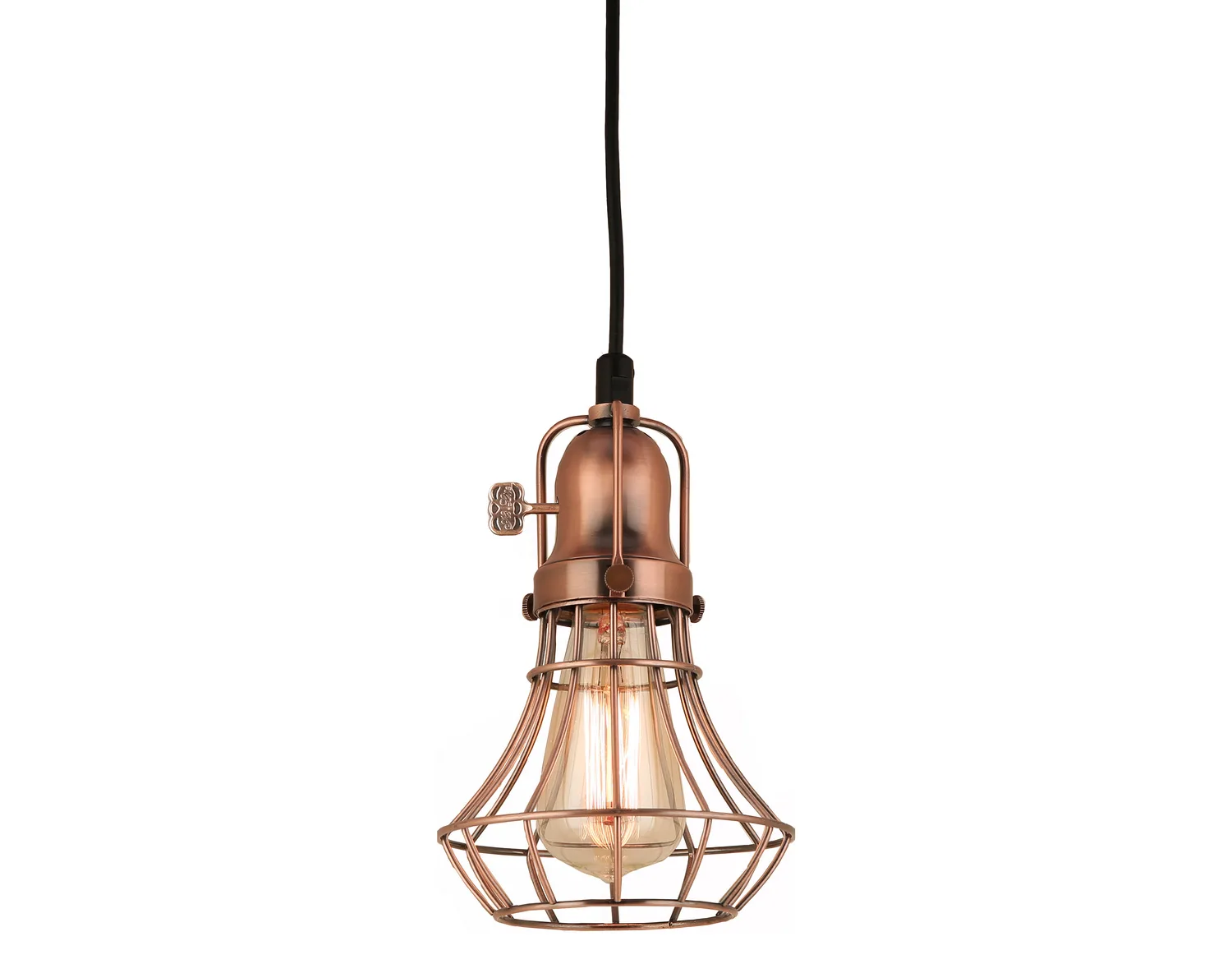 Lani One Light Pendant in Weathered Copper