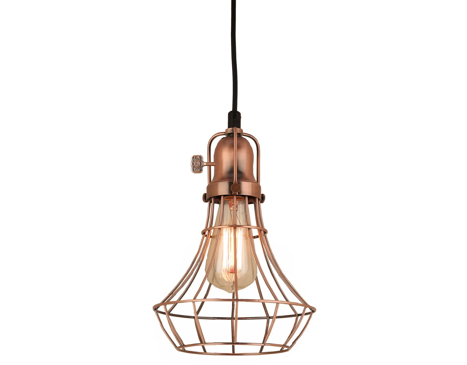 Lani One Light Pendant in Weathered Copper