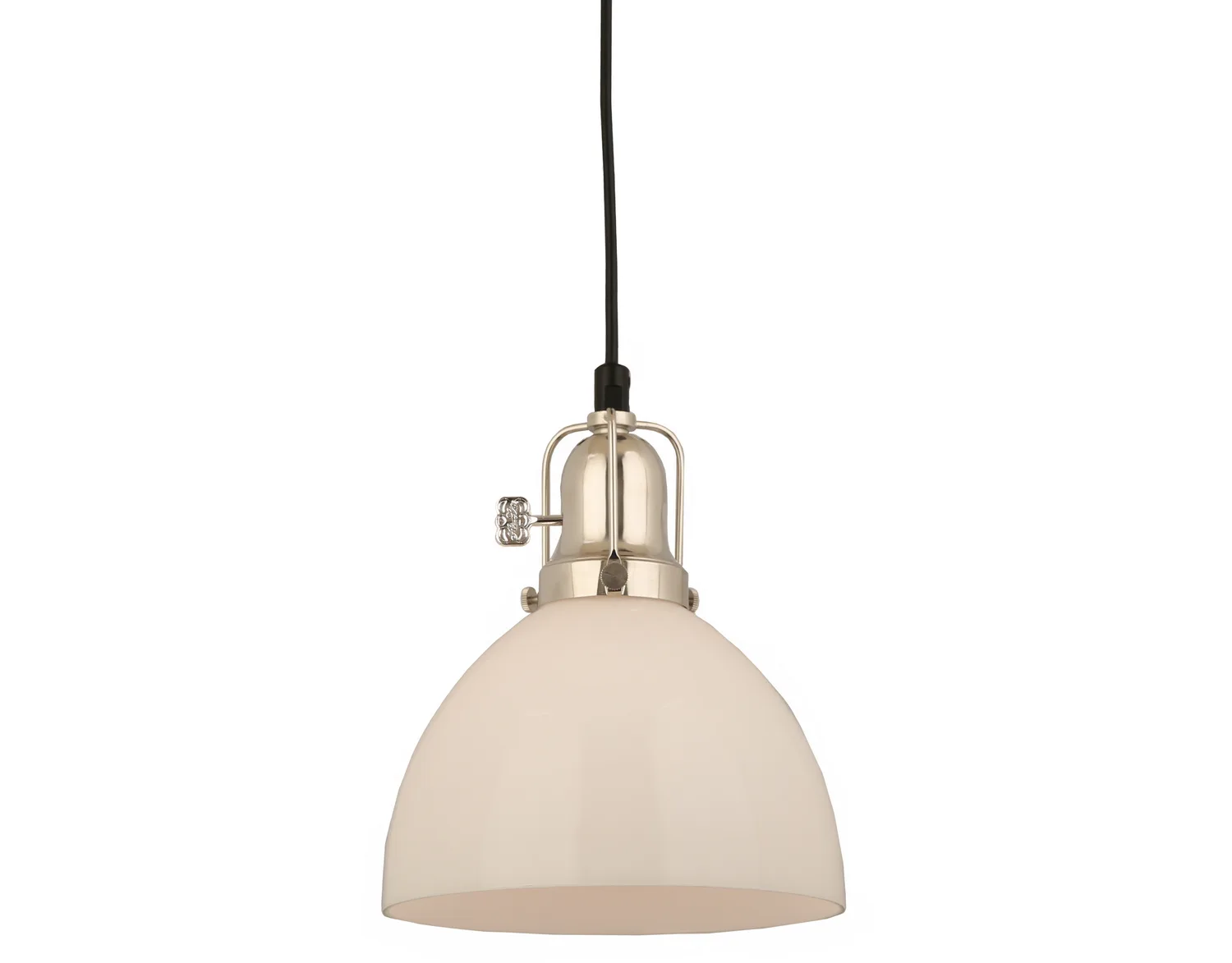 Jasper One Light Pendant in Polished Nickel