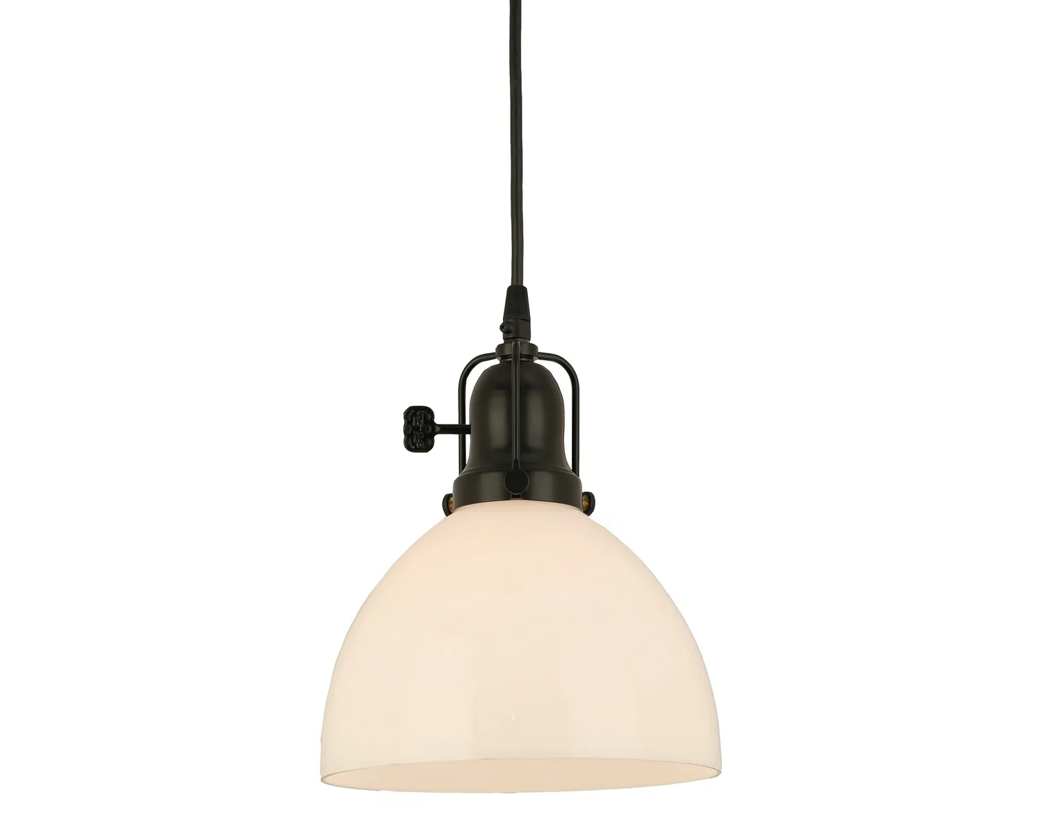 Jasper One Light Pendant in Black