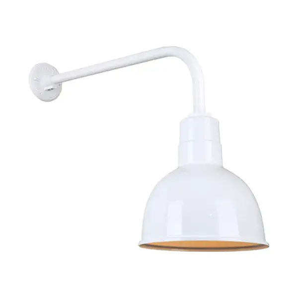 In White by Hi Lite from the Deep Bowl Shade collection