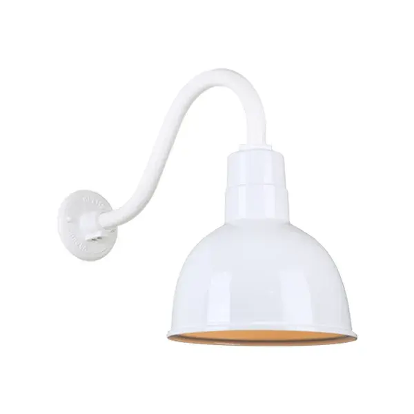 In White by Hi Lite from the Deep Bowl Shade collection