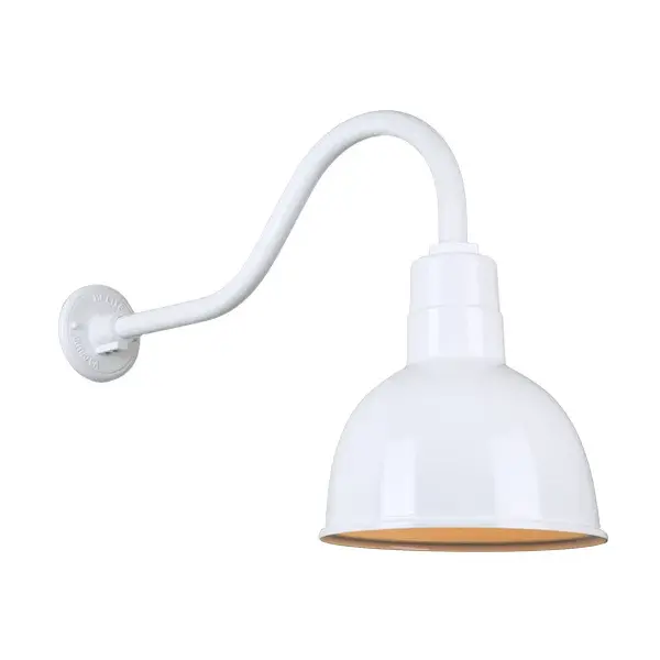 In White by Hi Lite from the Deep Bowl Shade collection