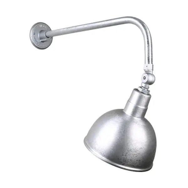 In Galvanized by Hi Lite from the Deep Bowl Shade collection