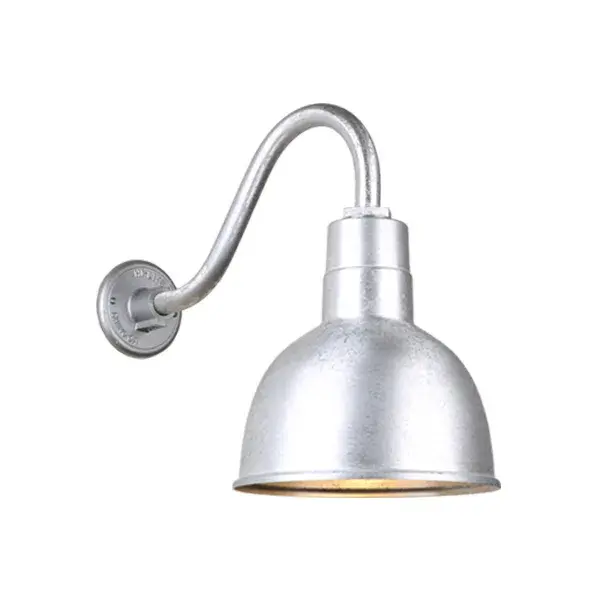 In Galvanized by Hi Lite from the Deep Bowl Shade collection