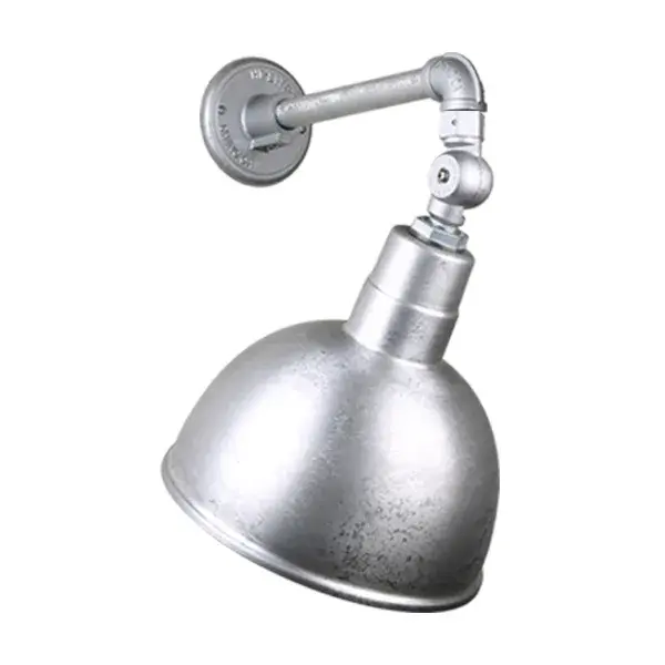In Galvanized by Hi Lite from the Deep Bowl Shade collection